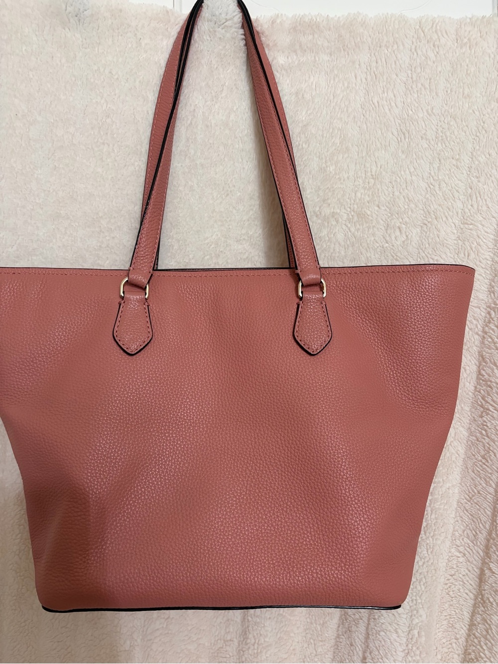 kate spade Rosewood Pebbled Leather Tote - Picture 2 of 8
